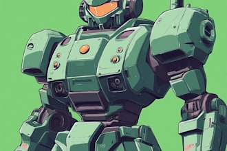 illustration and concept mecha, gundam