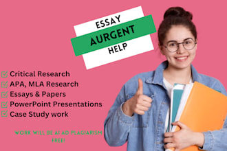 do essay writing services with urgent delivery as a essay writer