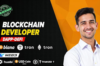 be your blockchain developer for spl tax token 2022, dex, launchpad, dapp