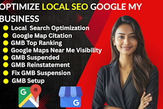 optimize google my business gmb ranking and local seo