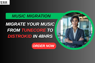 fast tunecore to distrokid migration in 48 hours