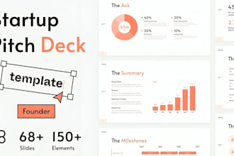 create a winning pitch deck presentation for startups investor and fundraising