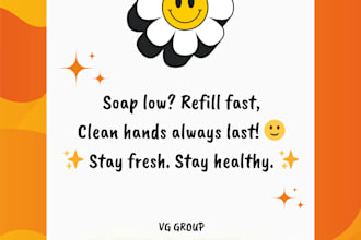 do social media design, logo, quotes,