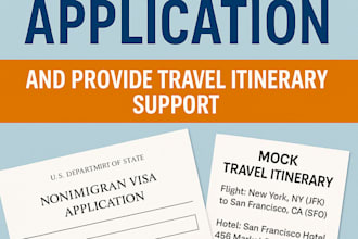 professionally fill your US visa application b1 and b2