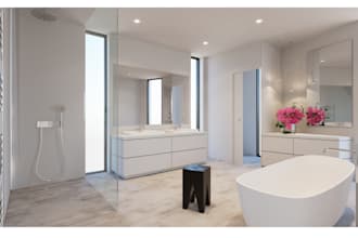 do custom 3d rendering interior exterior design home staging