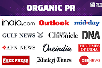 publish organic PR on indian and gulf news sites