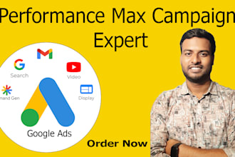 setup and manage google ads, performance max or pmax campaign