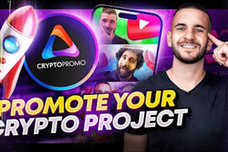 do crypto token promotional video for your project
