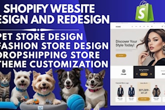 shopify pet store shopify clothing website fashion store