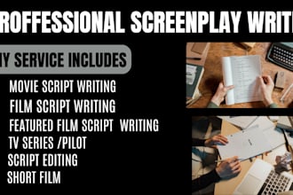 write movie script, movie script writing, film script as movie script writer