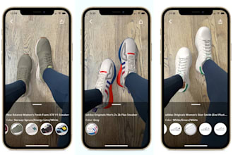 virtual try on app for clothes, body scanning app ai, nlp, arcore, virtual tryon