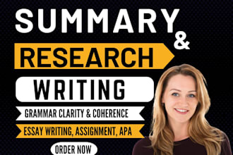 research summary essay writing case study report assignment project apa paper ml