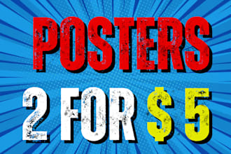 design food menu, flyer, poster and instagram ads