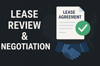review and advise on your US commercial lease agreement