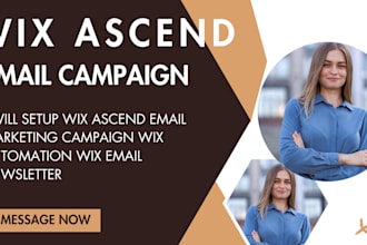 setup wix ascend  email marketing campaign wix automation  wix email newsletter