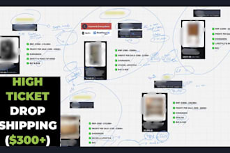 create high ticket dropshipping shopify store website find dropshipping niches