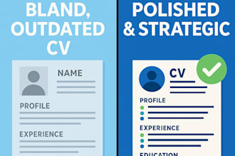pimp your cv, linkedin and cover letter