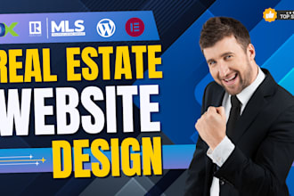 build real estate, agent, broker, investor with idx and mls in wordpress website