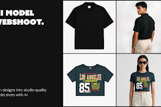 create stunning ai clothing model webshoot and lookbook