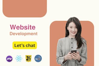 do website development full stack developer create custom website