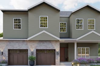 design front yard, backyard, home garden, swimming pool as landscape architect