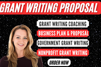 do grant writing proposal research submission rfps application business plan