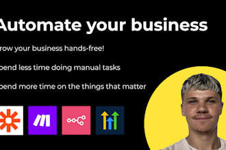 build or fix powerful automations using zapier, make or n8n
