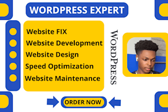 create and fix event booking party rental wordpress website
