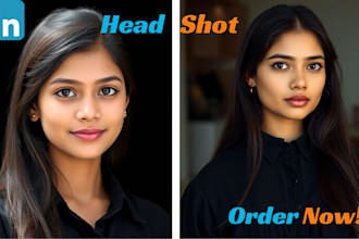 prepare your ai image headshot for social media profile