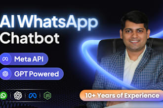 build ai whatsapp chatbot using official meta whatsapp API