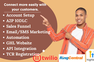 do gohighlevel website, twilio setup, a2p 10dlc, ghl a2p, ghl sales funnel 10dlc