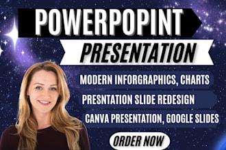 redesign design powerpoint presentation template pitch deck google slides excel