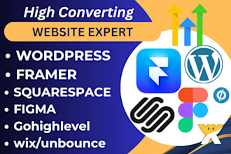 clone edit figma wix framer rebuild redesign wordpress, squarespace gohighlevel