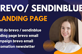 do brevo landing page brevo email campaign brevo email automation newsletter