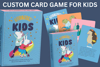 design motivational cards, affirmation cards, kids flashcards, inspiration cards