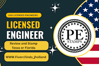 do architectural USA pe stamp civil engineering stamp for city permit
