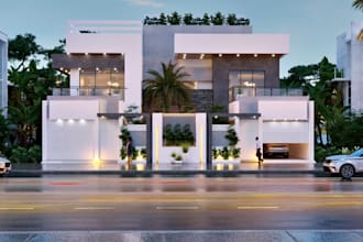 renovate apartment,be villa loggia architect,backyard patio,terrace rendering