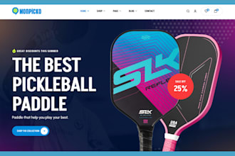 do elegant padel equipment shopify store padel apparel website pickleball store