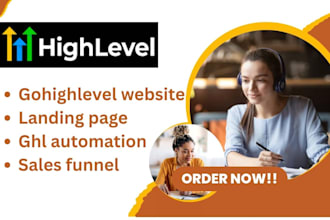 setup gohighlevel sales funnel ghl workflow automation highlevel website