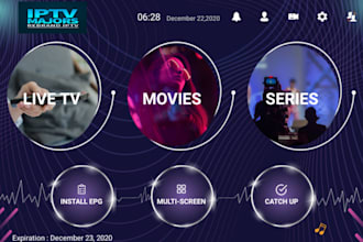 rebrand iptv app, live streaming, ibo player, smart tv with live tv