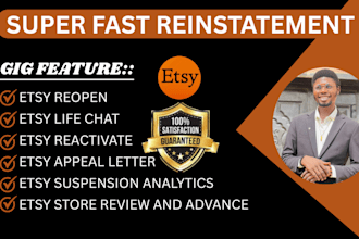 fast etsy appeal etsy permanent suspension account and etsy reopen reinstatement