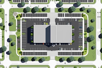 draw site plan, master plan, plot plan, floor plan for city permit