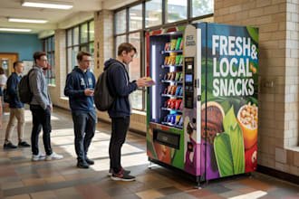 vending machine wrap design, vending machine wrap and atm machine design
