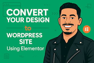 turn your figma design into a wordpress site with elementor