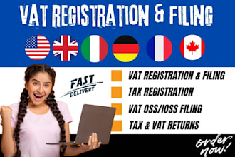 do vat oss registration filing in germany italy france spain uk tax vat returns