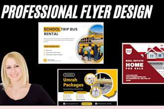 design animate motion graphics flyer party event sports business company flyers