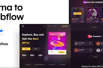create a responsive webflow website from figma