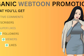 promote your webtoon webcomic manga tapas voyceme organically