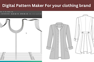be your sewing pattern maker for any type of apparel grading