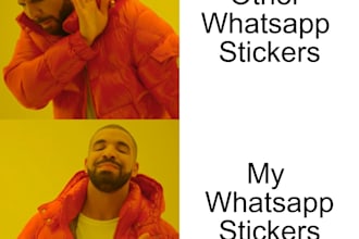 design eye popping whatsapp stickers that make you stand out